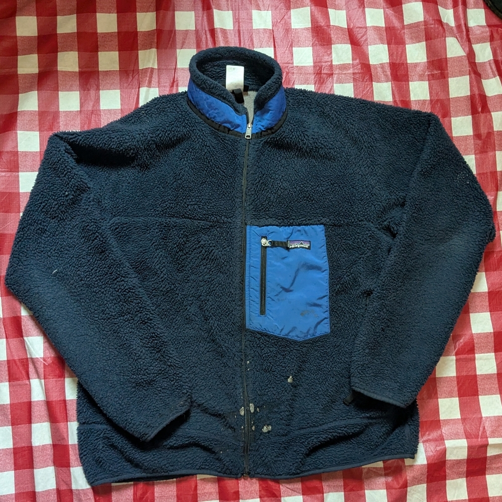 Patagonia Blue Retro-x Fleece